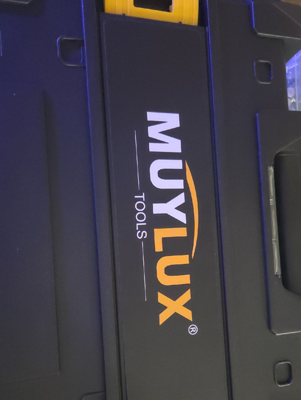 Automatic Laser Leveler MUYLUX Tools Case – Black with Orange Logo